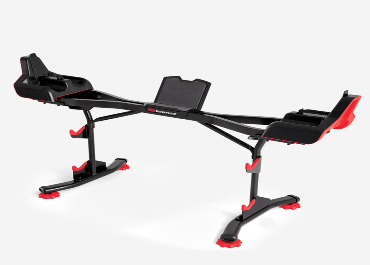 Bowflex SelectTech 2080 Barbell Stand with Media Rack The Fitness Store