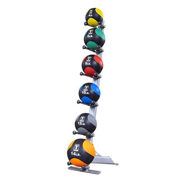 BodySolid Vertical Medicine Ball Stand The Fitness Store