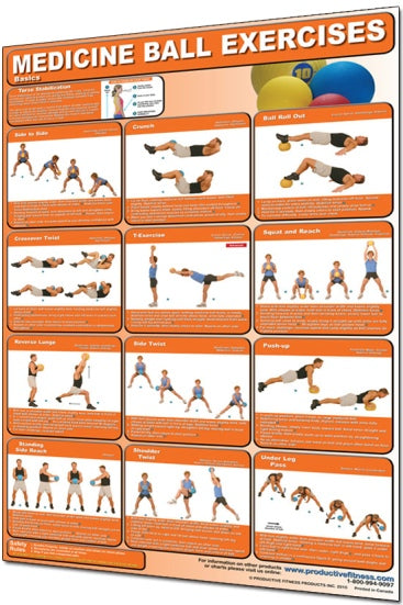 Medicine Ball Poster – The Fitness Store