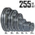 Body Solid 255 lb Gray Cast Iron Grip Olympic Plate Set