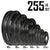 Body Solid 255 lb Rubber Grip Olympic Plate Set