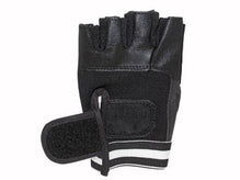 Leather weight training gloves sales
