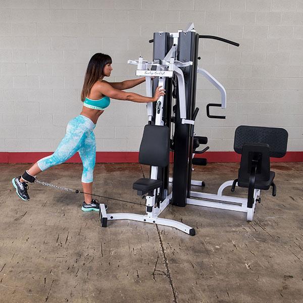 Body Solid EXM-3000LPS Dual Stack Gym – The Fitness Store