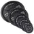 Body Solid Black Cast Iron Olympic Plates - Each
