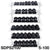 Body Solid 5 to 100 lb Rubber Round Dumbbell Set