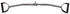 Chrome, Solid  34 inch Cambered Pro-Style Lat Bar