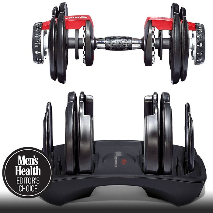 Selecttech 552 Adjustable Nautilus Adjustable Dumbbells Bowflex