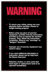 Algra Warning Poster